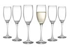 Jogo de Taças para Champanhe Vidro 6 Peças 180ml - Nadir Barone