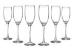 Jogo de Taças para Champanhe Vidro 6 Peças 180ml - Nadir Barone