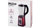 Liquidificador Philco PLQ2000 Smart Copo de Vidro - Vermelho 600W