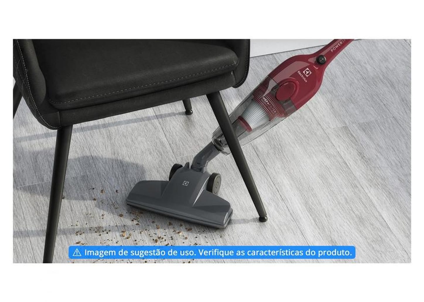 Aspirador de Pó Portátil e Vertical Electrolux - STK13 1000W Vermelho