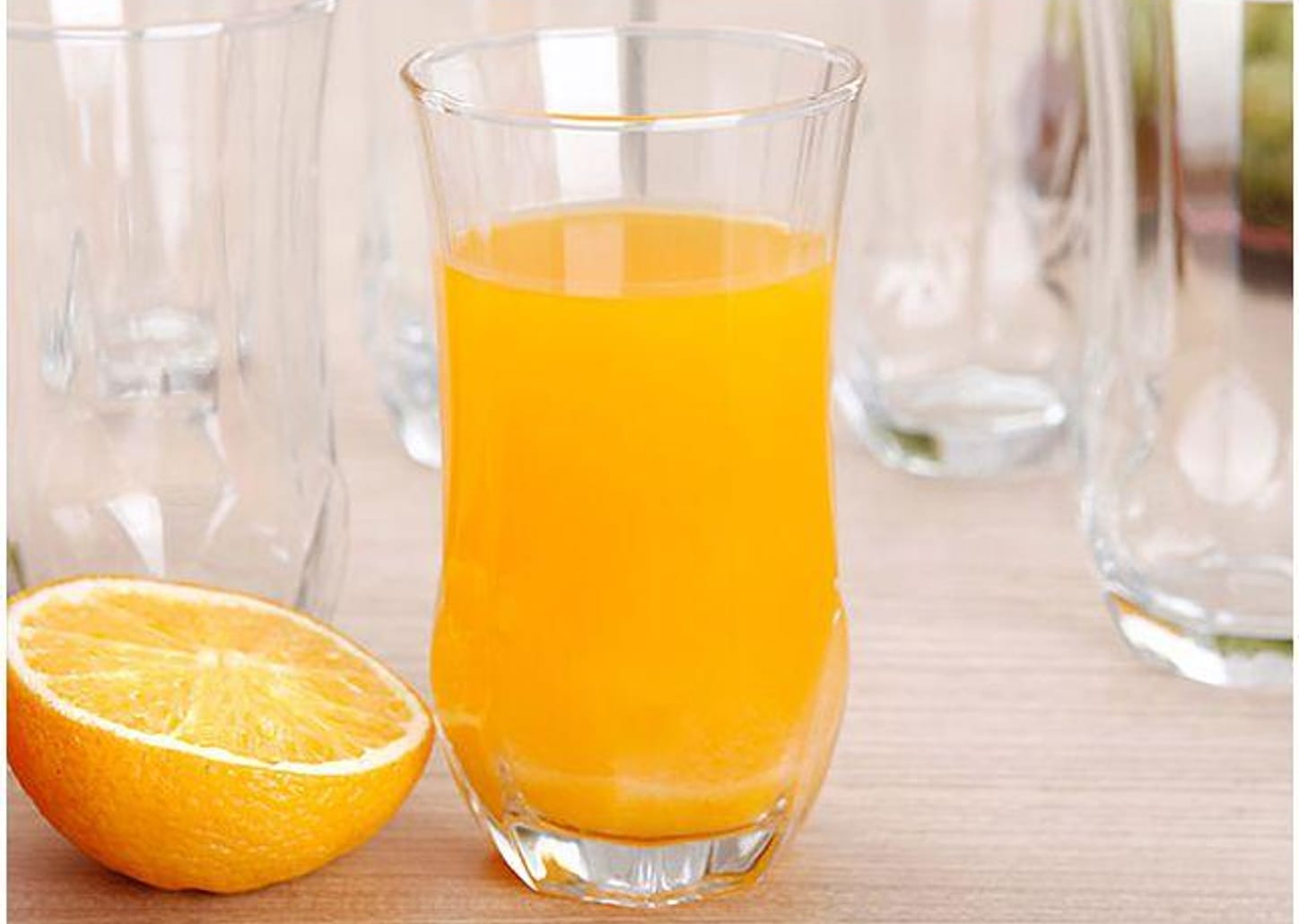 Jogo de Copos de Vidro 360ml - Nadir Ópera Long Drink Rock