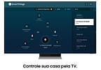 Smart TV 75” 8K NEO QLED Mini Led Samsung 75QN900A 120hz Som em Movimento Plus Única Conexão