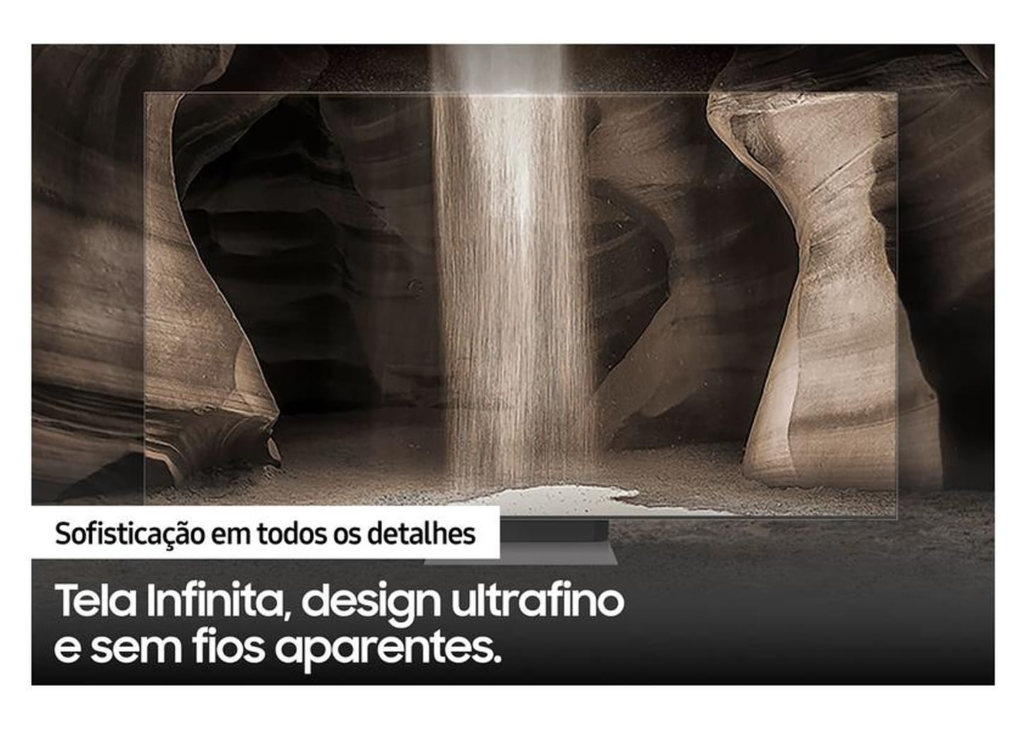 Smart TV 75” 8K NEO QLED Mini Led Samsung 75QN900A 120hz Som em Movimento Plus Única Conexão