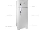 Geladeira/Refrigerador Electrolux Manual - Duplex 260L Cycle Defrost DC35A Branco