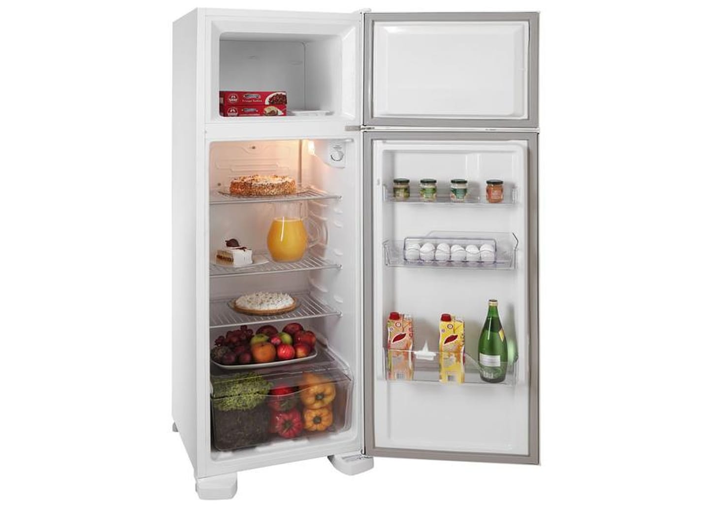 Geladeira/Refrigerador Electrolux Manual - Duplex 260L Cycle Defrost DC35A Branco