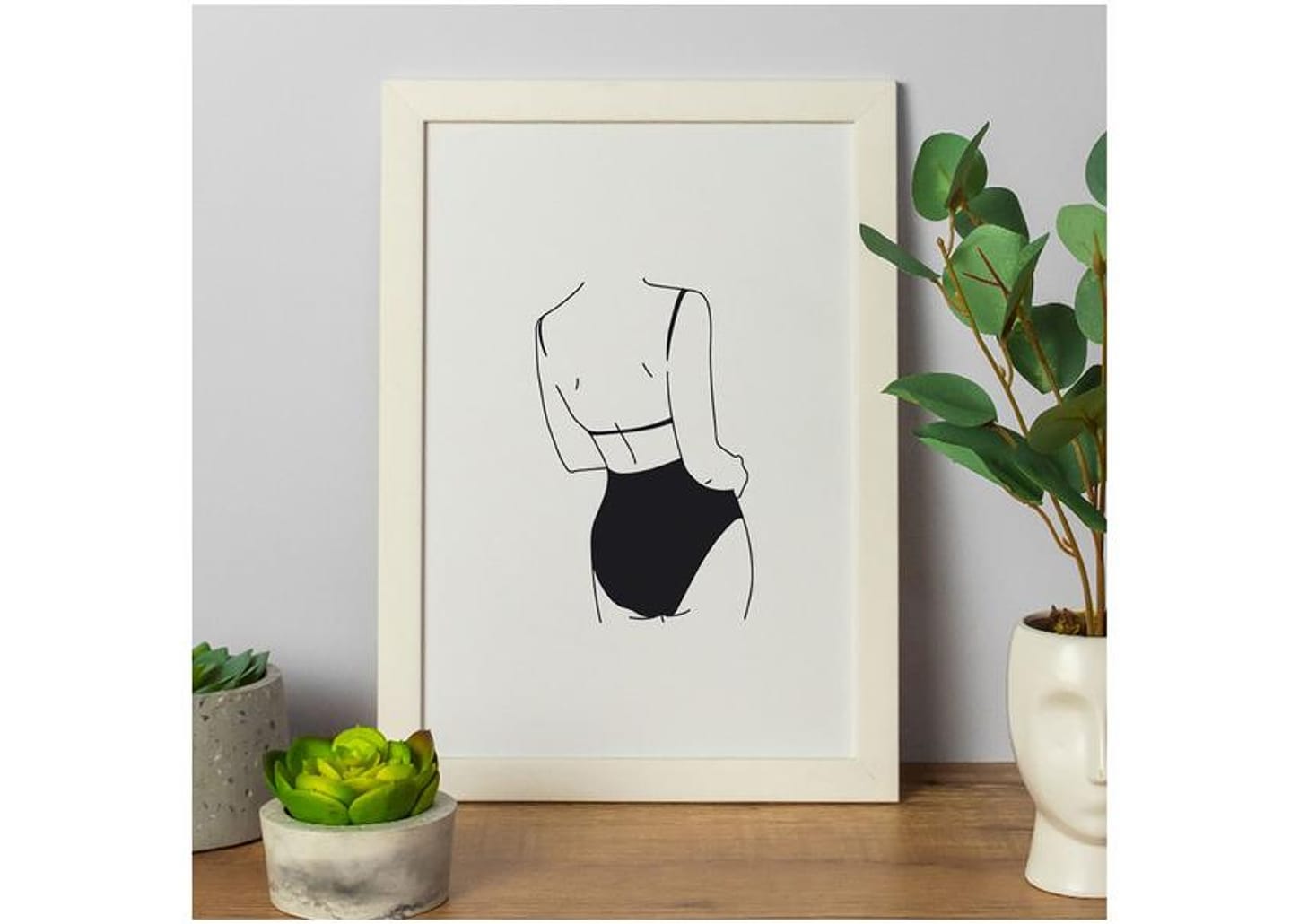 Quadro Decorativo Minimalistas Corpo 25x35cm - Design Up Living