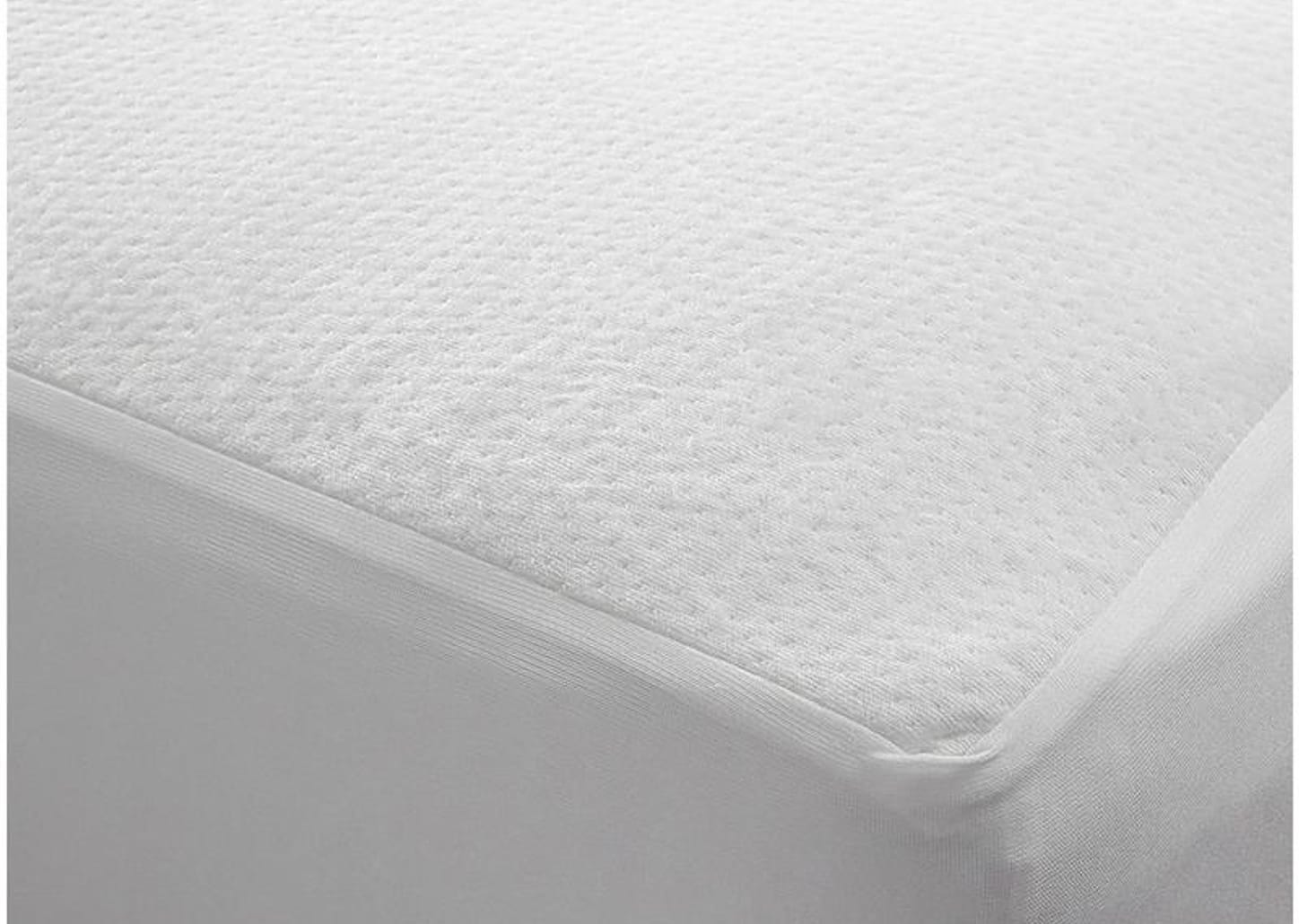 Protetor de Colchão King Size Impermeável Malha - 40x203cm Branco Buddemeyer Maison