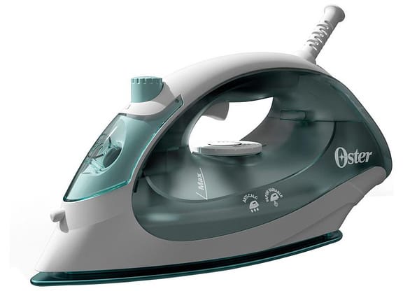 Ferro de Passar Roupa a Vapor Oster - GCSTBS5002 Branco e Verde
