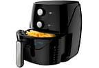 Fritadeira Elétrica sem Óleo/Air Fryer Cadence - FRT555 Super Light Fryer+ Preta 3,8L com Timer
