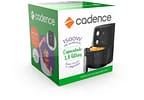 Fritadeira Elétrica sem Óleo/Air Fryer Cadence - FRT555 Super Light Fryer+ Preta 3,8L com Timer