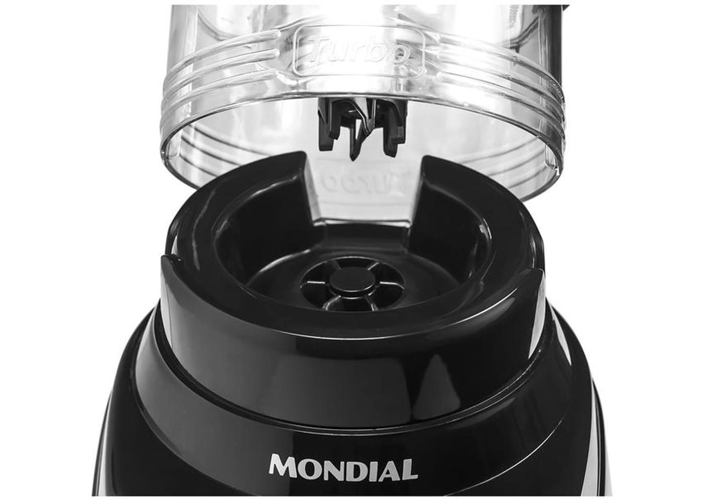 Liquidificador Mondial L-1200 BI - Preto Inox com Filtro 12 Velocidades 1200W