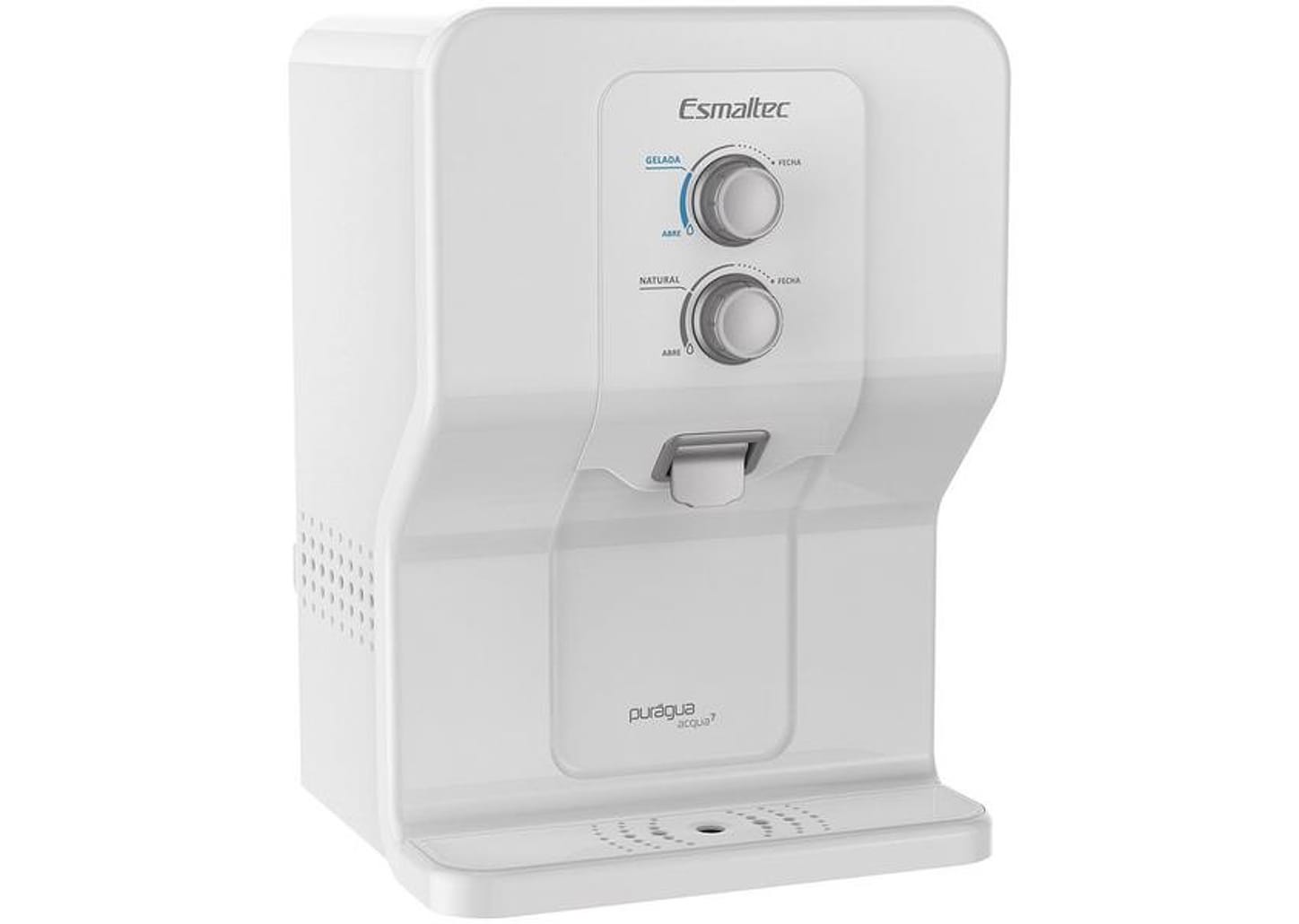 Purificador de Água Esmaltec Refrigerado por - Compressor Purágua Acqua7 Água Gelada e Natural