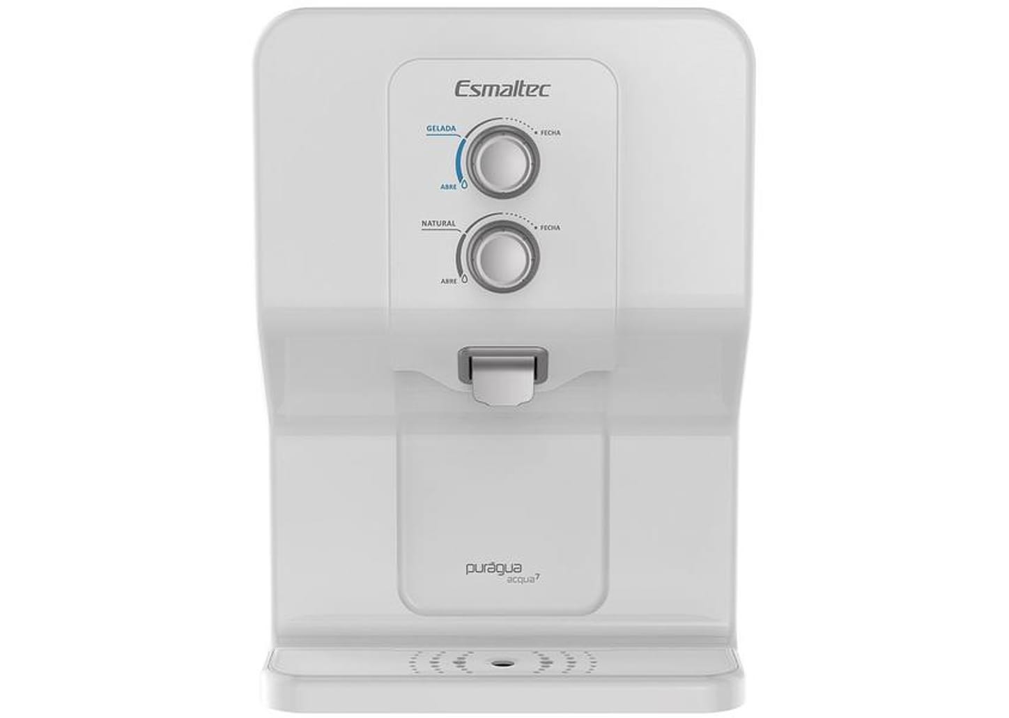 Purificador de Água Esmaltec Refrigerado por - Compressor Purágua Acqua7 Água Gelada e Natural