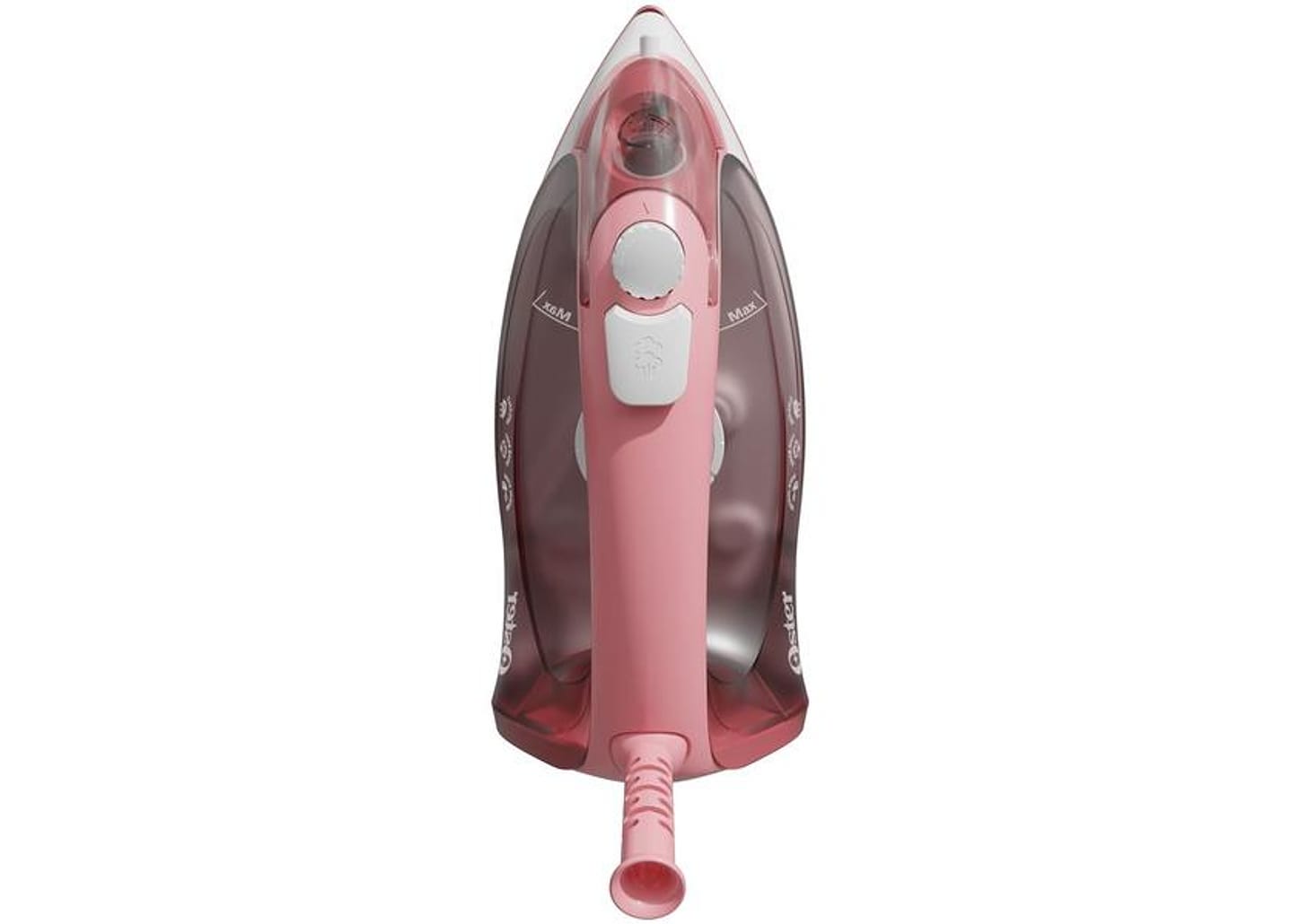 Ferro de Passar Roupa a Vapor Oster GCSTBS5053 - Branco e Rosa