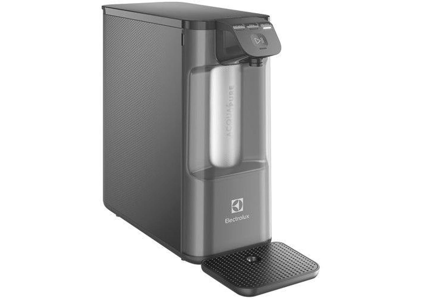 Purificador de Água Electrolux de Mesa - Grafite Acqua Pure4x Água Gelada e Natural