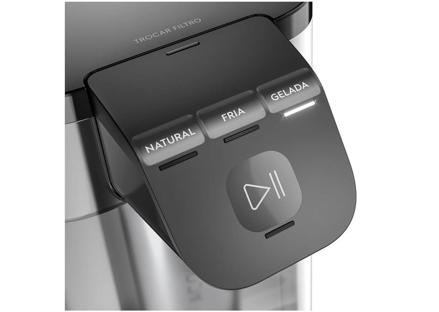 Purificador de Água Electrolux de Mesa - Grafite Acqua Pure4x Água Gelada e Natural