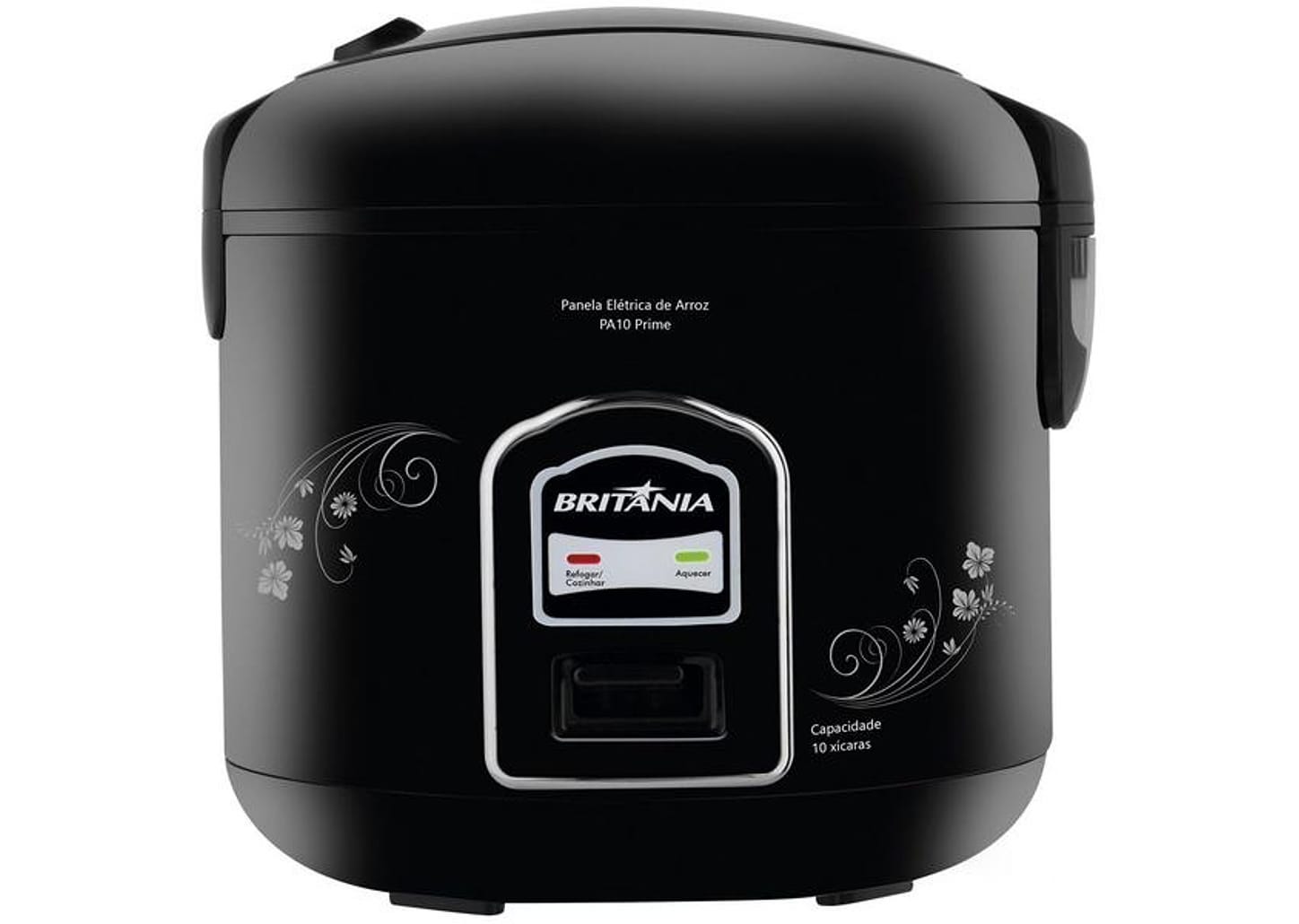 Panela Elétrica de Arroz Britânia PA10 PRIME PR 700W 10 Xícaras