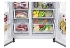 Geladeira/Refrigerador LG Frost Free Smart - Side by Side 611L com Dispenser de Água GC-L257S