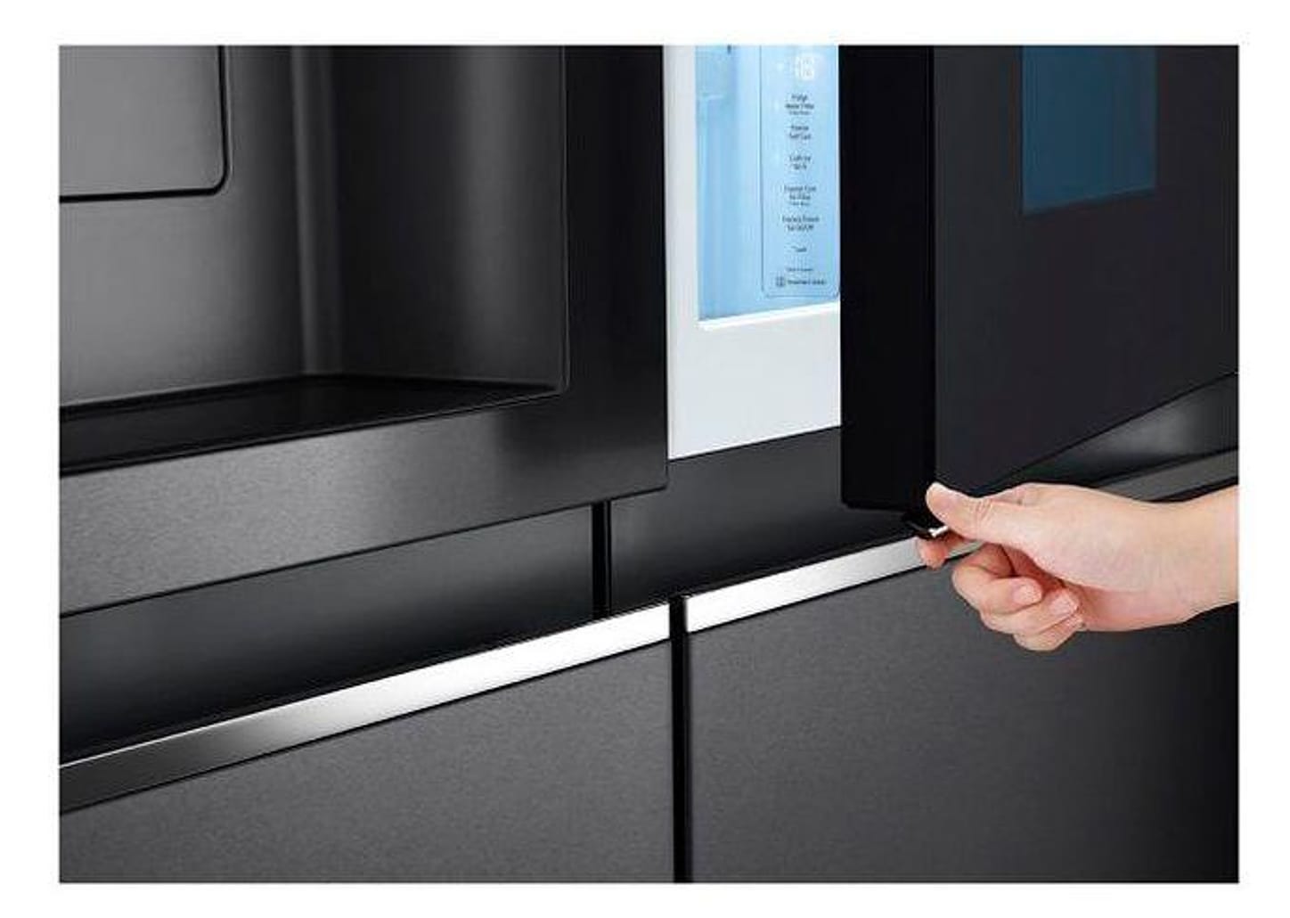 Geladeira/Refrigerador LG Frost Free Side by Side 598L com Dispenser de Água GC-X257C