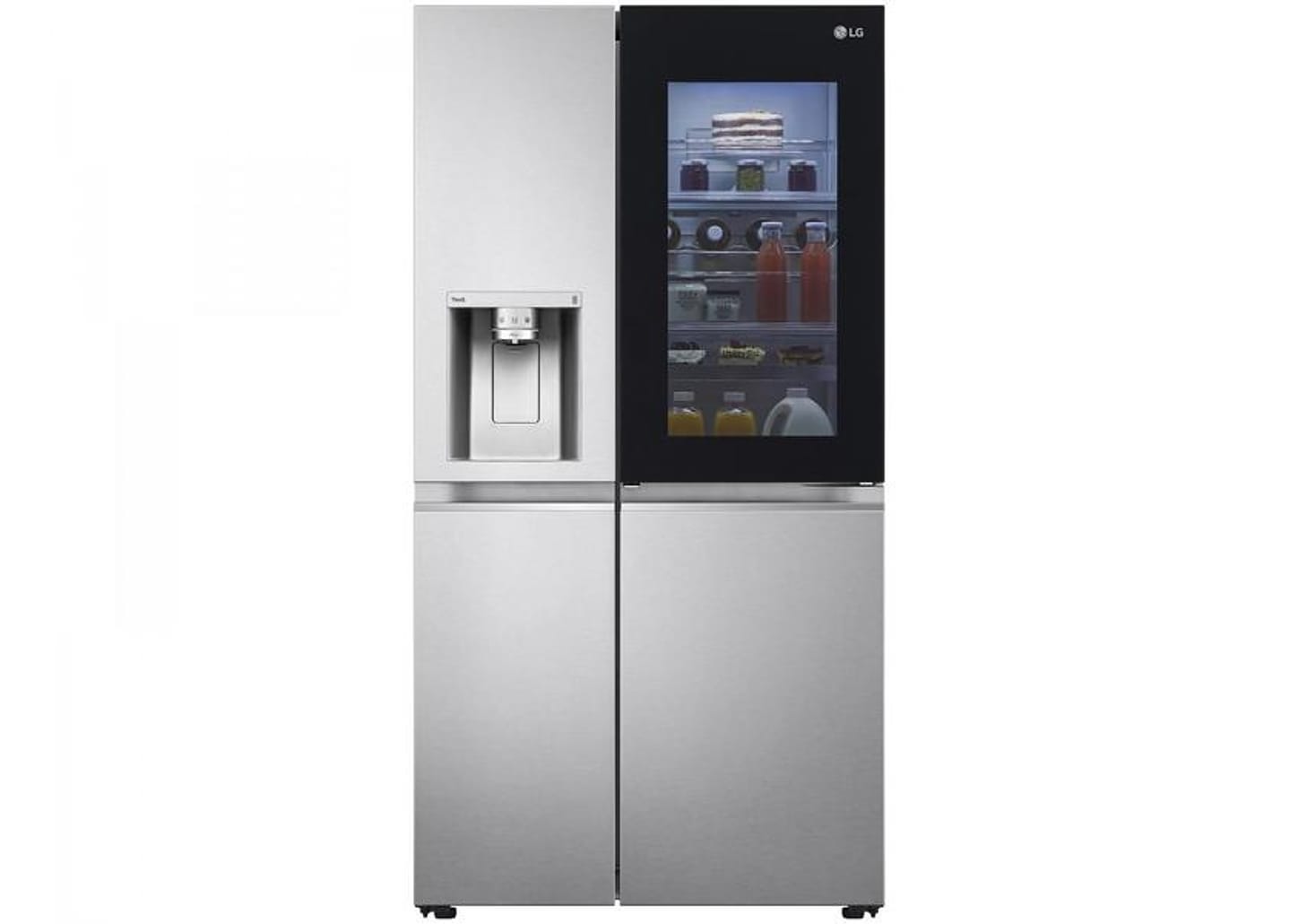 Geladeira/Refrigerador LG Frost Free Side by Side 598L com Dispenser de Água GC-X257C