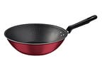 Frigideira Wok Antiaderente Tramontina de Alumínio Funda Loreto Vermelha 28cm