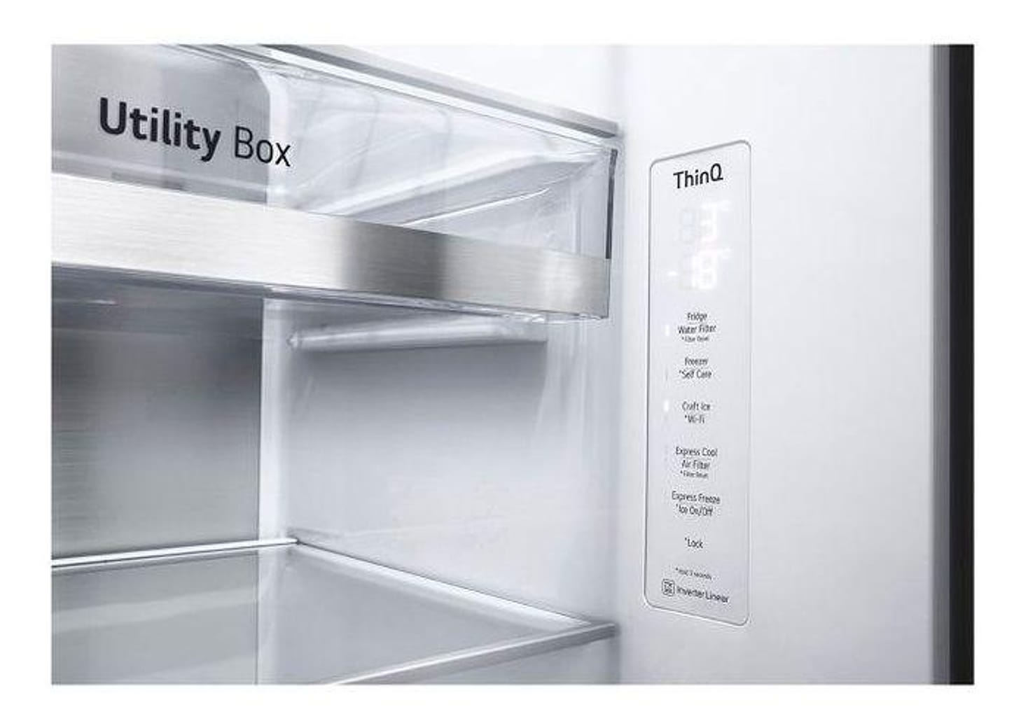 Geladeira/Refrigerador LG Frost Free Side by Side 598L com Dispenser de Água GC-X257C