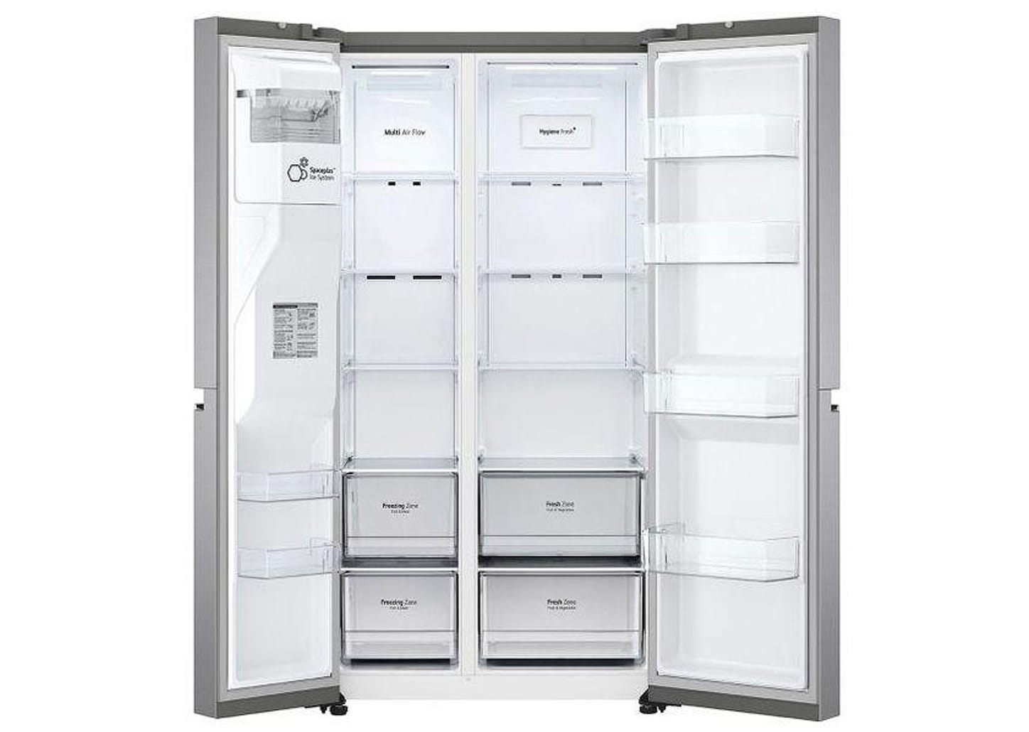 Geladeira/Refrigerador LG Frost Free Smart - Side by Side 611L com Dispenser de Água GC-L257S