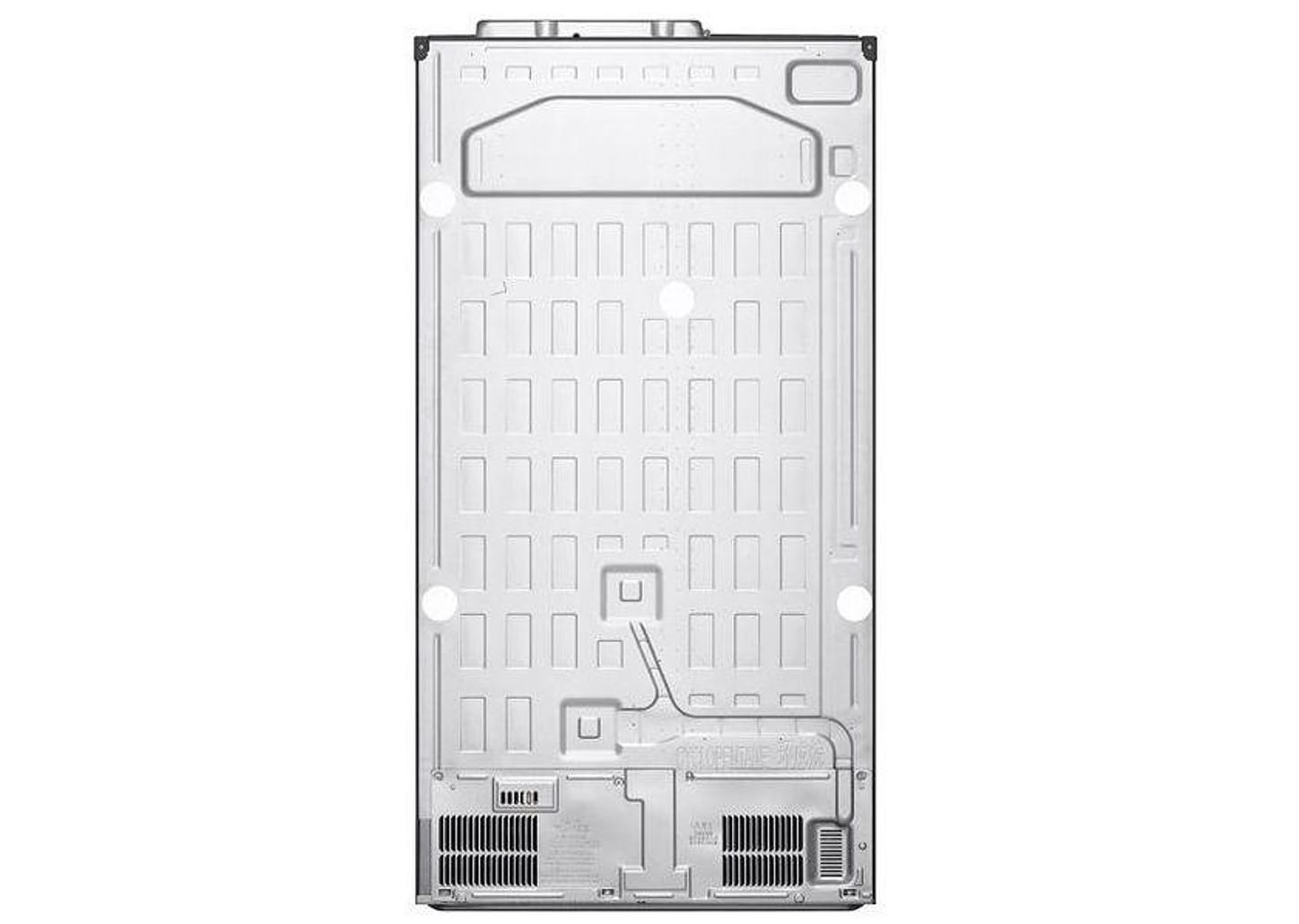 Geladeira/Refrigerador LG Frost Free Smart - Side by Side 611L com Dispenser de Água GC-L257S