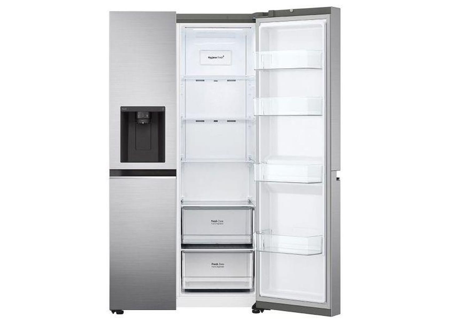 Geladeira/Refrigerador LG Frost Free Smart - Side by Side 611L com Dispenser de Água GC-L257S