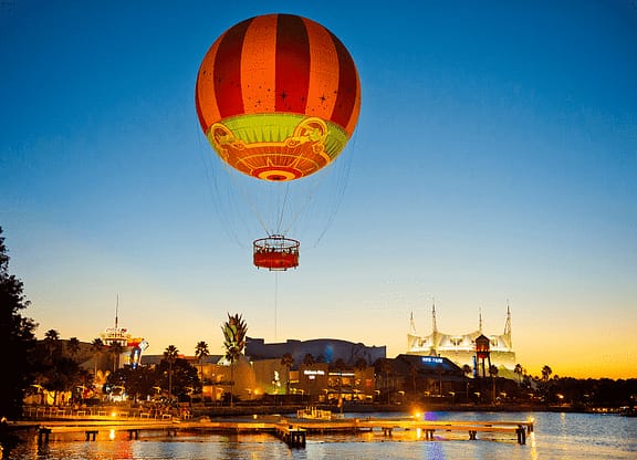 Presentes para a lua de mel Orlando - Voo de balão