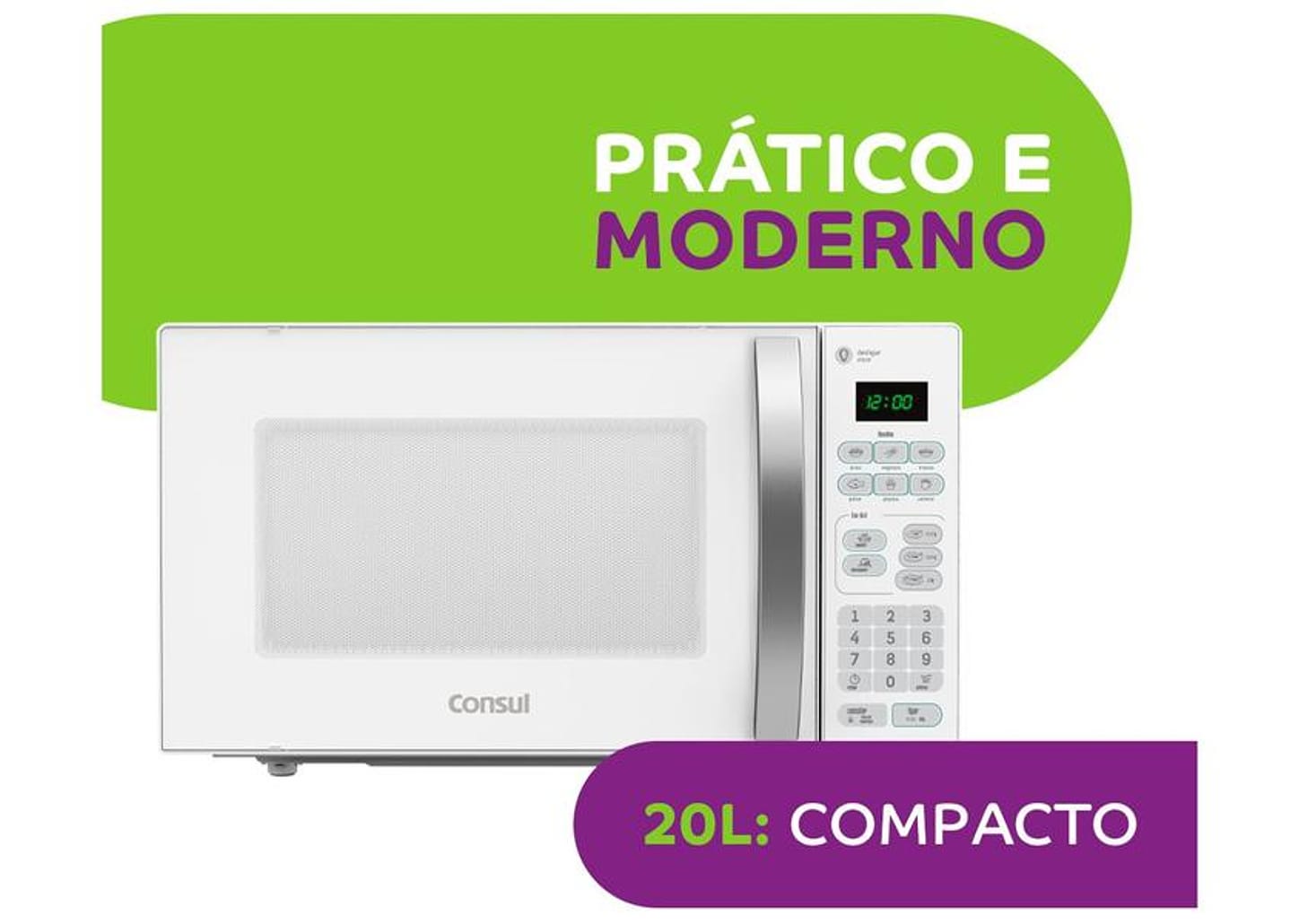 Micro-ondas Consul 20L Branco CMA20 BBBNA