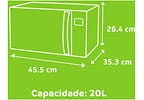 Micro-ondas Consul 20L Branco CMA20 BBBNA