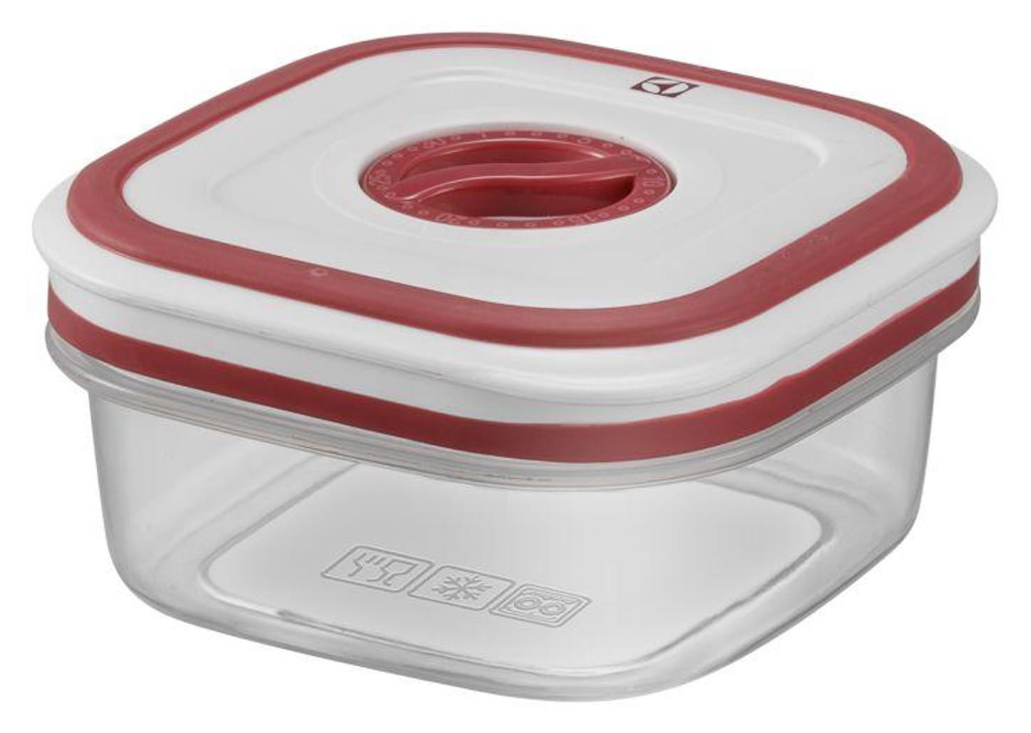 Jogo de Potes de Plástico Hermético Electrolux com Tampa Quadrado 8 Peças