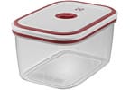 Jogo de Potes de Plástico Hermético Electrolux com Tampa Quadrado 8 Peças