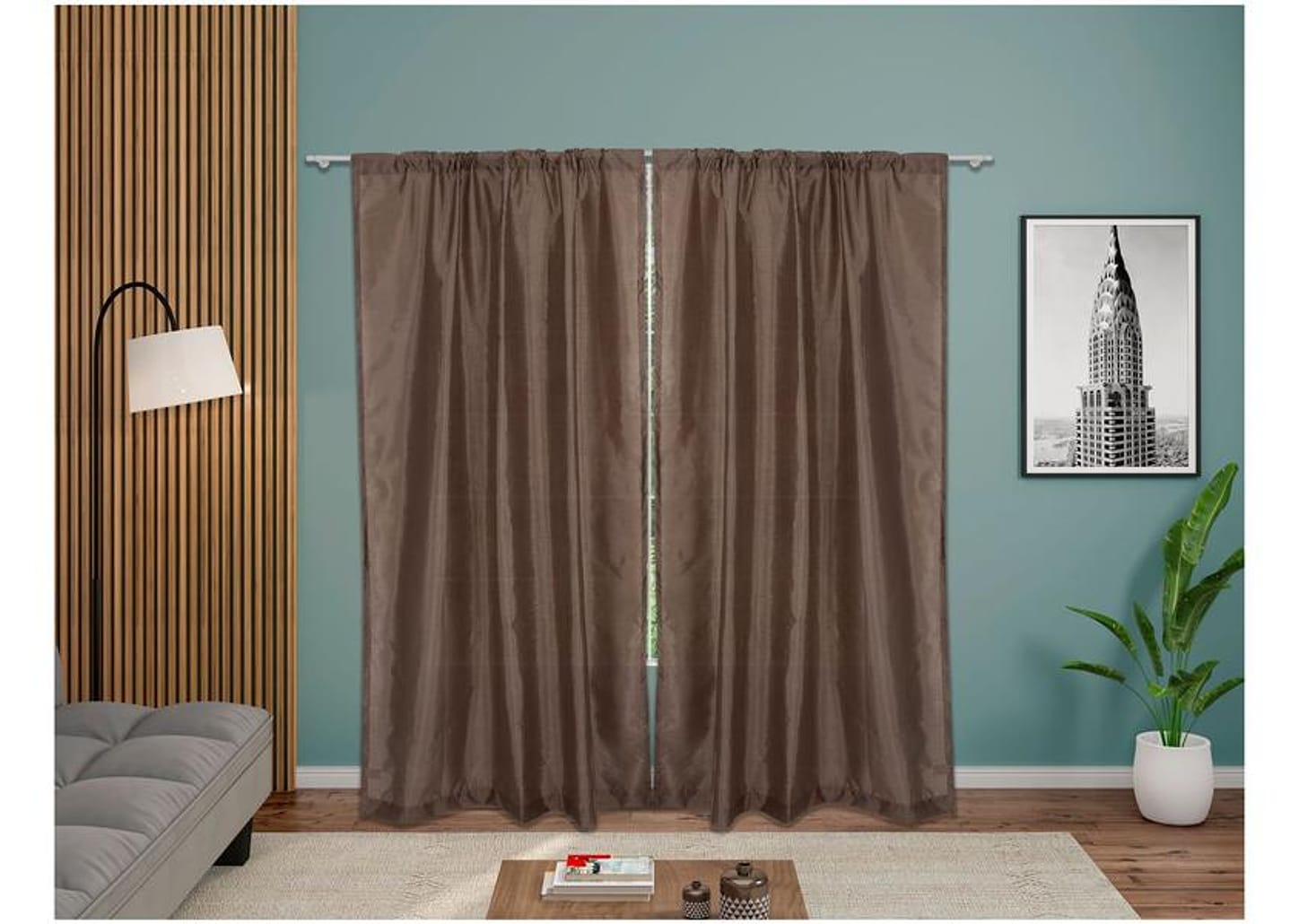 Cortina Lartex Voil Café Wound 230x270cm