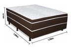 Cama Box Casal Aiam Colchões 54x138x188cm - Girassol