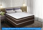 Cama Box Casal Aiam Colchões 54x138x188cm - Girassol
