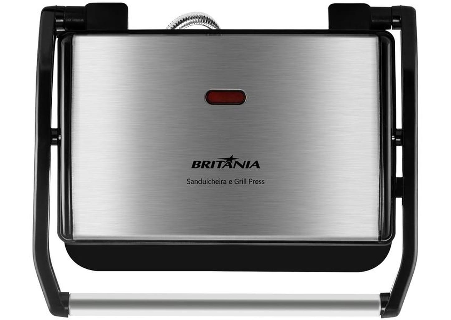 Sanduicheira/Grill Britânia BGR27I Preta 850W - Antiaderente