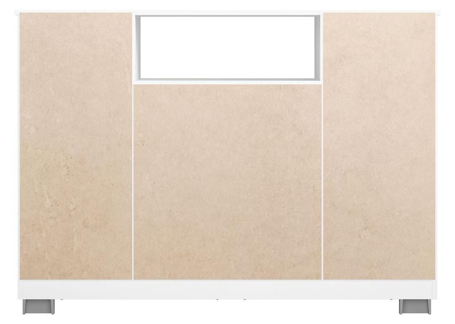 Cômoda 4 Gavetas 2 Portas Araplac Nairóbi