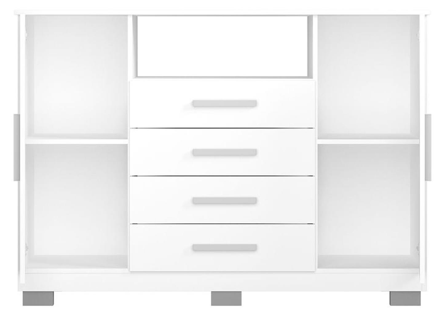 Cômoda 4 Gavetas 2 Portas Araplac Nairóbi