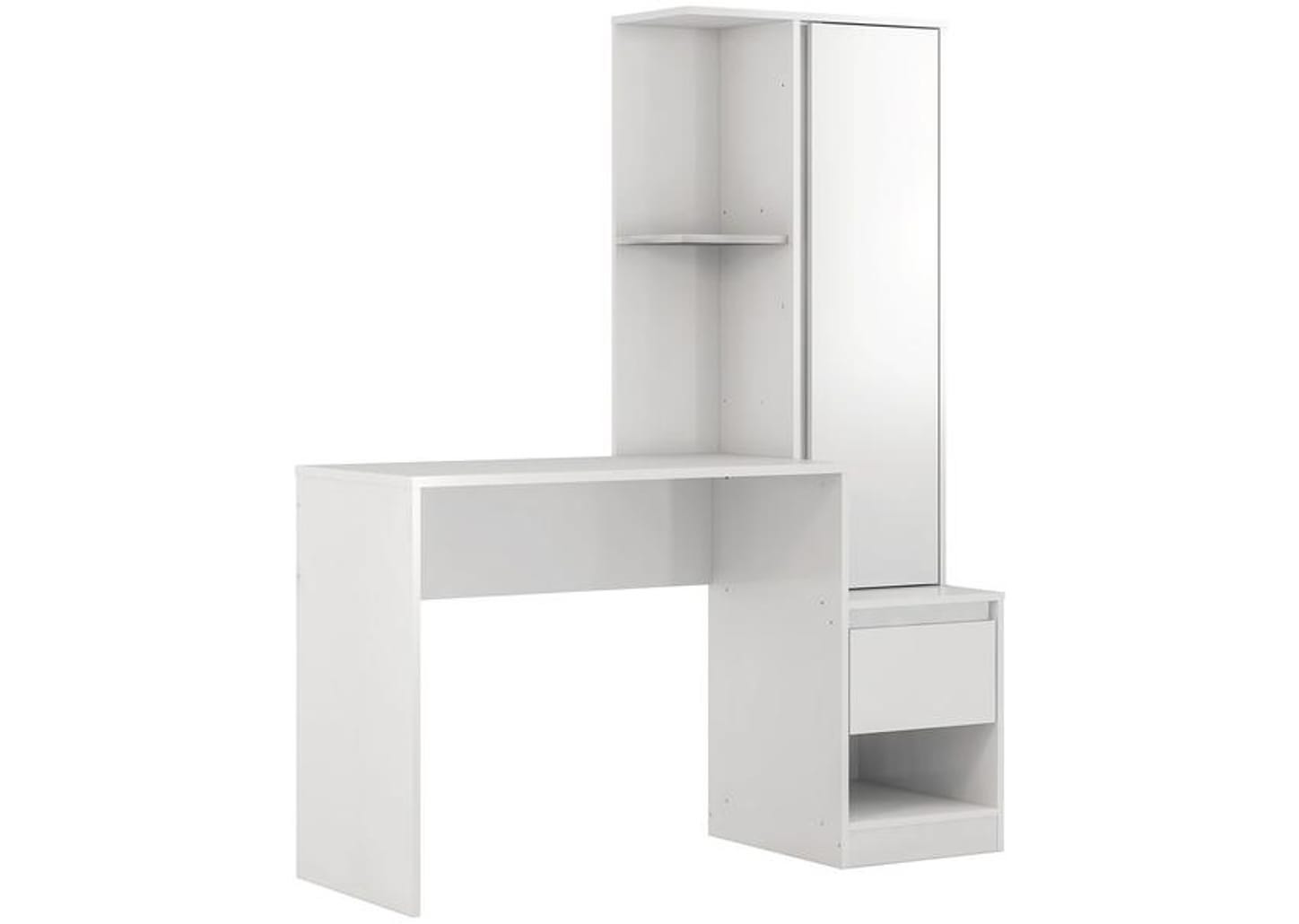 Escrivaninha com Armário 1 Gaveta 1 Prateleira - Demóbile Office Morada