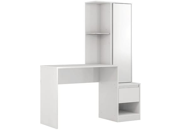 Escrivaninha com Armário 1 Gaveta 1 Prateleira - Demóbile Office Morada