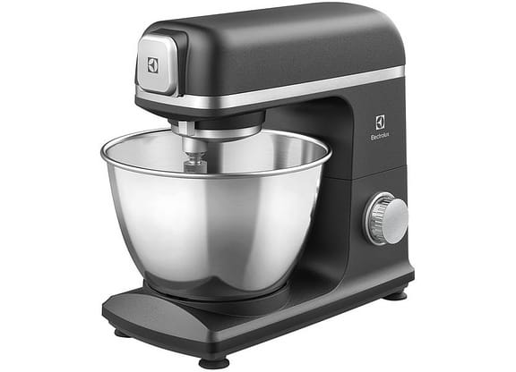 Batedeira Planetária Electrolux Preta Tigela Inox 800W KMP70 6 Velocidades