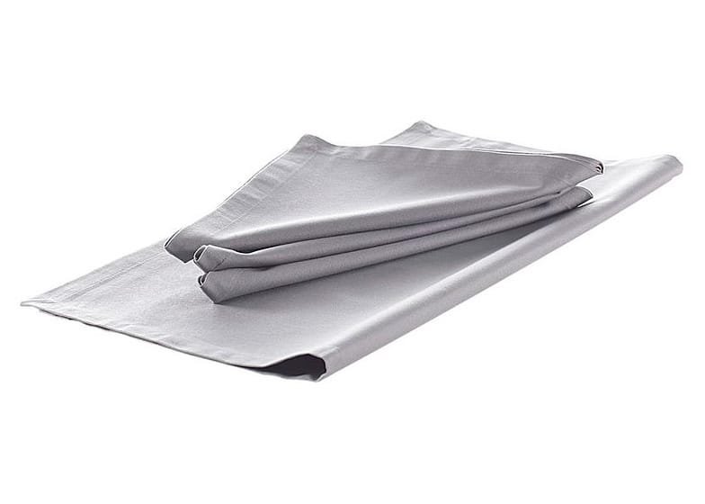 Guardanapo de Tecido Cinza 100% Algodão 45x45cm Buddemeyer Monreale 4 Peças