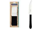 Jogo de Facas para Churrasco Tramontina Inox - Leme 12 Peças