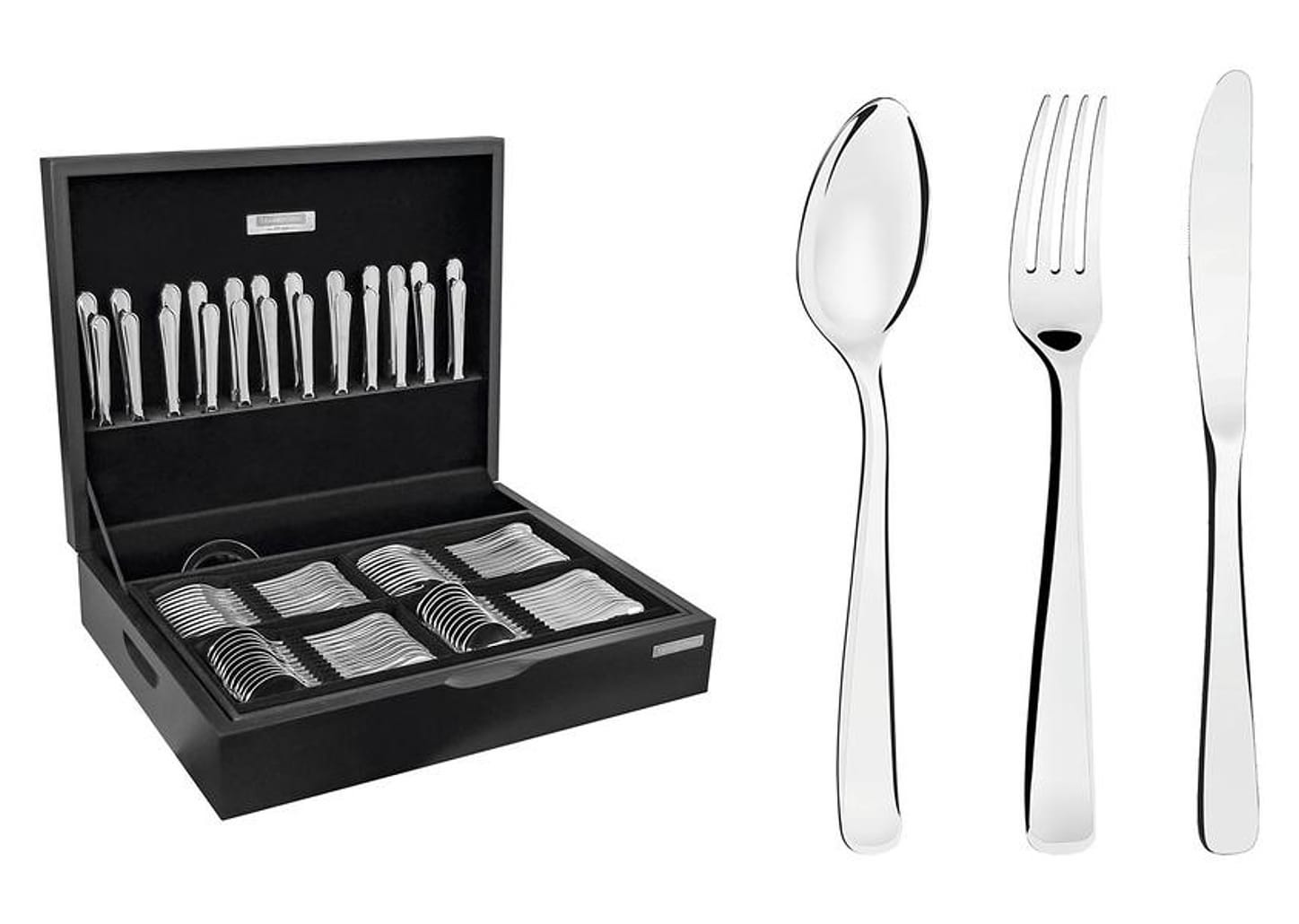 Faqueiro Tramontina Inox Pacific 66962214 101 Peças