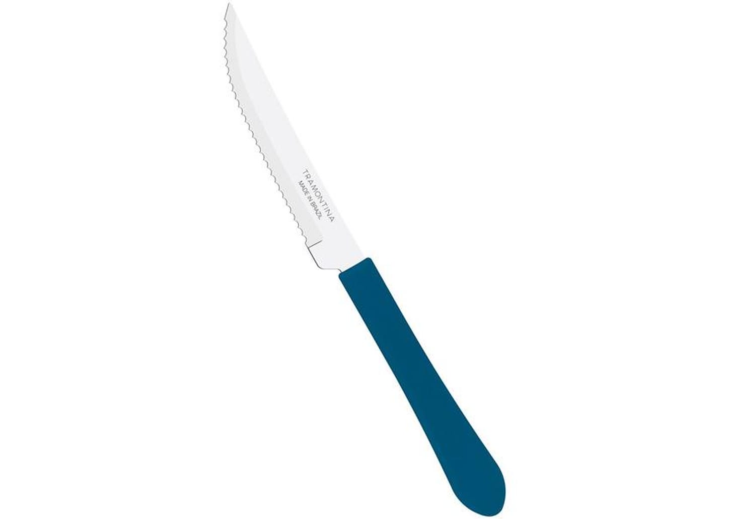 Jogo de Facas para Churrasco Tramontina Inox - Leme 12 Peças