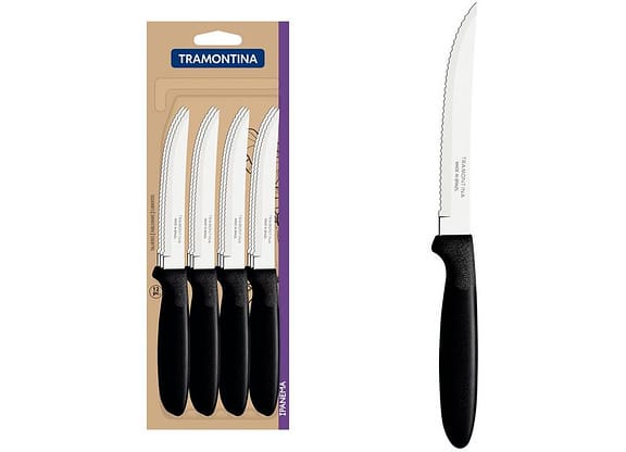 Jogo de Facas Churrasco Tramontina Inox Ipanema 12 Peças