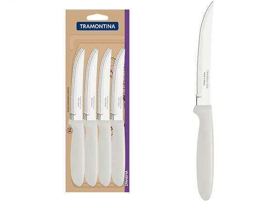 Jogo de Facas Churrasco Tramontina Inox Ipanema 12 Peças