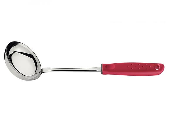 Concha de Feijão e Sopa Inox Tramontina Utilitá - Vermelha 30,9cm